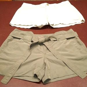 Old Navy 5" and the Limited Drew Fit size 12 shorts